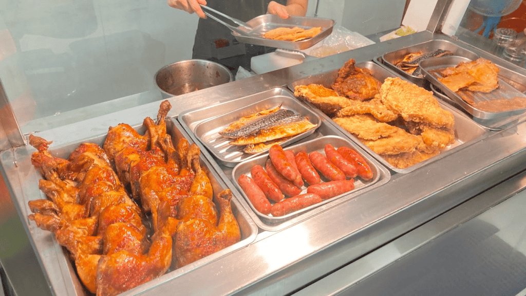 南港便當推薦三：福德烤雞腿飯